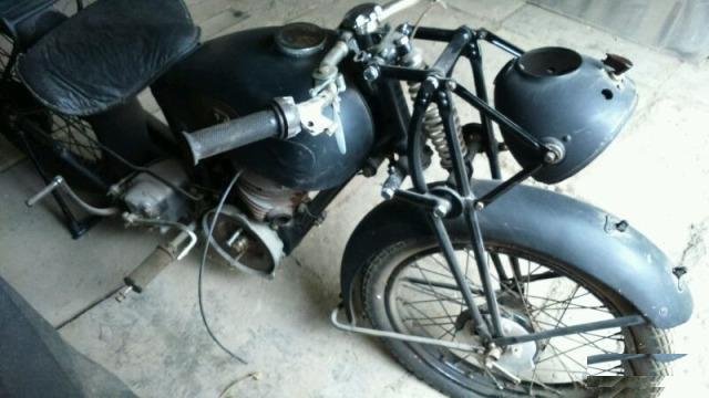 Мотоцикл Triumph. Великобритания 1937год
