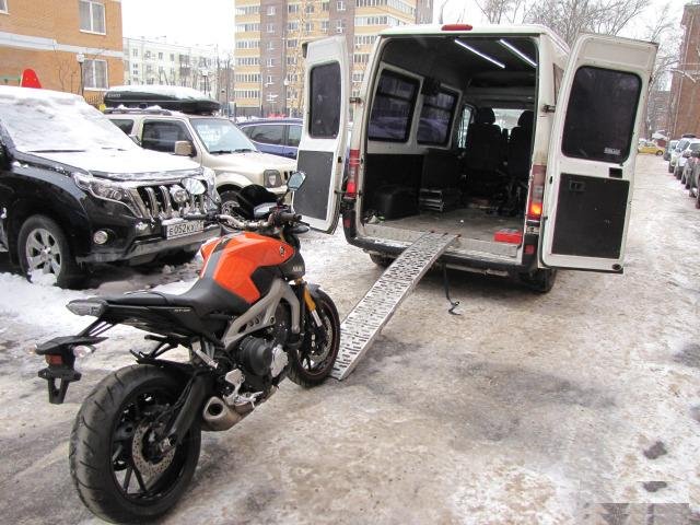 Мотоэвакуатор, перевозка мотоцикла, мототехники