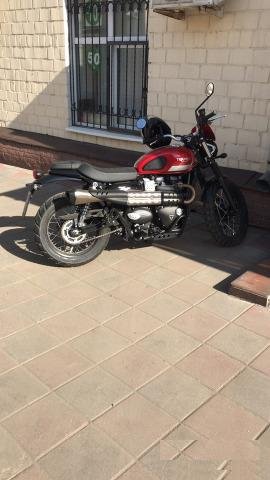 Triumph street scrambler 900