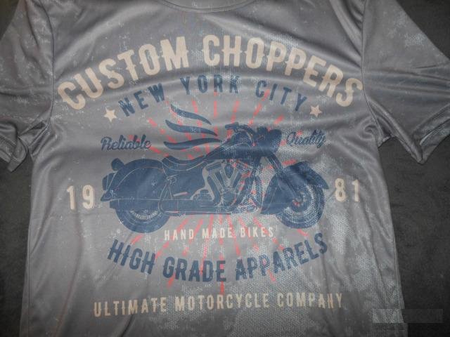 Футболка мотоцикл Custom Choppers