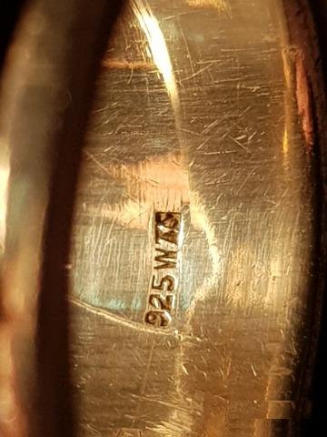 Серебряное (925) кольцо WTS (США)