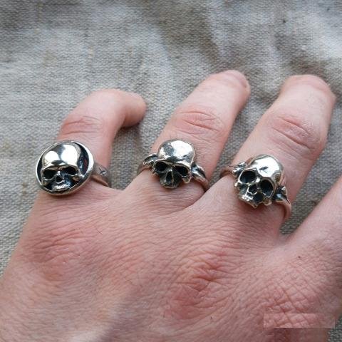 Перстень "Skull & bone"
