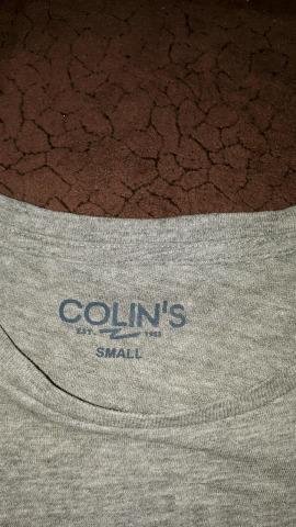 Футболка Colin's новая S с принтом мотоцикл