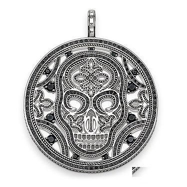 Подвески в виде мотоцикла и черепов от thomas sabo