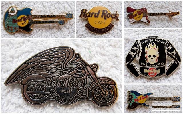Значки Хард Рок кафе Hard Rock cafe pins