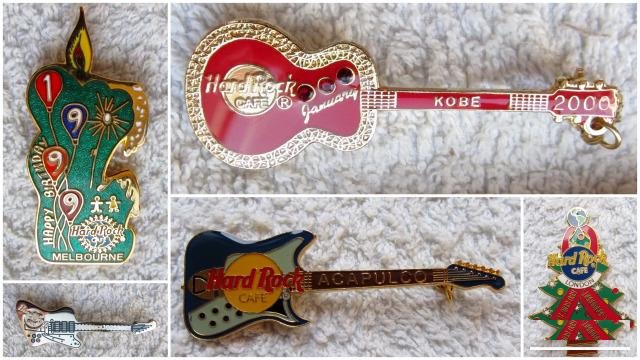 Значки Хард Рок кафе Hard Rock cafe pins