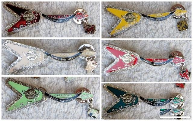 Значки Хард Рок кафе Hard Rock cafe pins
