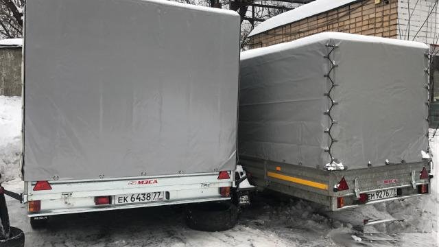 Легковой прицеп с тентом категории "В"