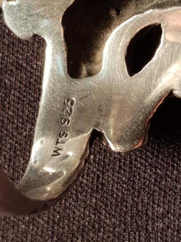 Серебряное (925) кольцо Дракон WTS (США)