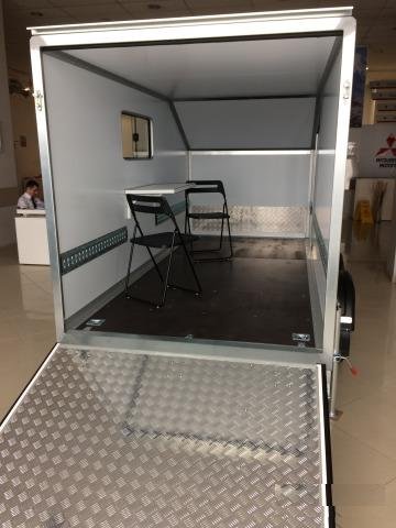 Прицеп-фургон легковой для снегохода, квадроцикла