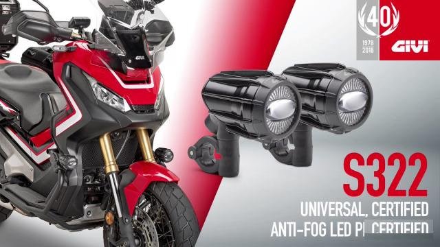 Фары Givi S322 светодиодные противотуманные (пара)