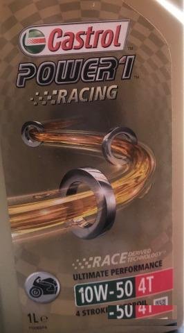 Мото масло Castrol Power1 Racing 10W50 1л х 9шт