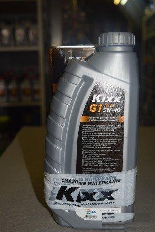 Масло моторное Kixx G1 SN 5W-40 4+1 л