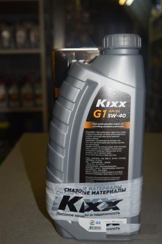Масло моторное Kixx G1 SN 5W-40 4+1 л