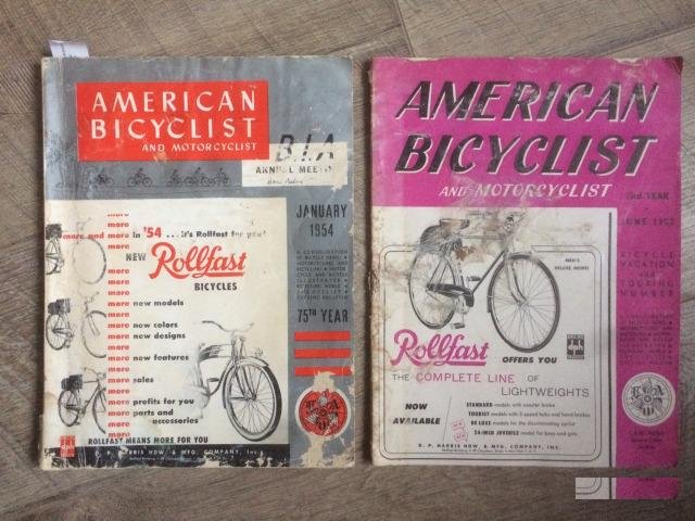 Журналы American Bicyclist and motorcyclist 8 штук