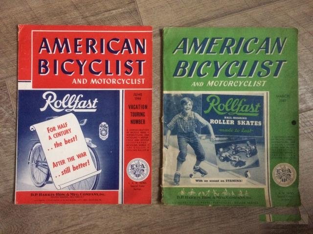 Журналы American Bicyclist and motorcyclist 8 штук