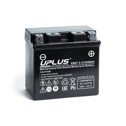 Мото аккумулятор uplus EBZ7-3-1 (YTZ7S)