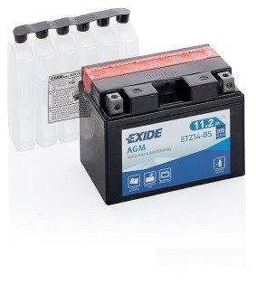 Мото аккумулятор exide ETZ14-BS(YTZ14-BS)