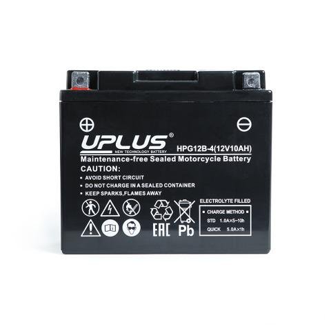Мото аккумулятор uplus HPG12B-4 (YT12B)