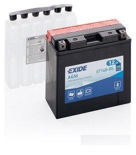 Мото аккумулятор exide ET14B-BS(YT14B-BS)