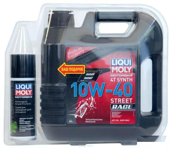 Моторное масло Liqui Moly Street Race 10W40 4л