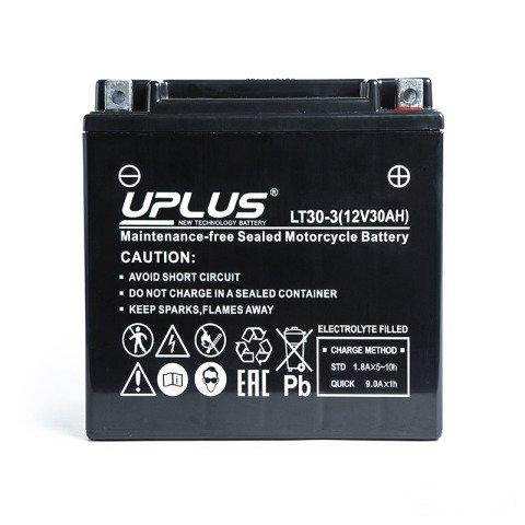 Мото аккумулятор 30 а.ч uplus LT30-3 (YIX30L)