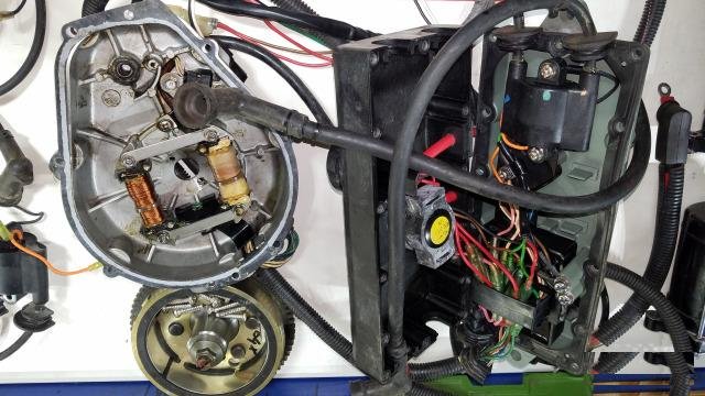 Зажигание гидроцикла Yamaha SuperJet Blaster XL700