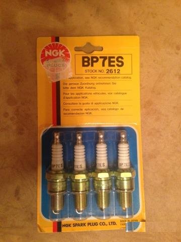 Свечи зажигания NGK BP7ES stock 2612