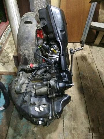 Двигатель honda dio af-34e в сборе