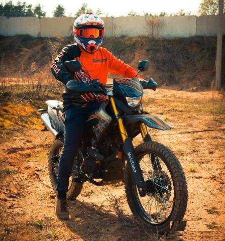 Мотоцикл 250 blazer 250 см3 Motoland оранжевый