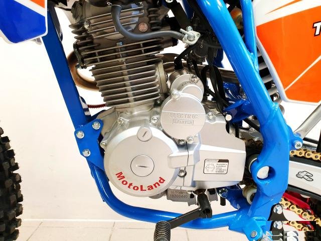 Motoland Мотоцикл Кросс 250 CRF250 red/blue