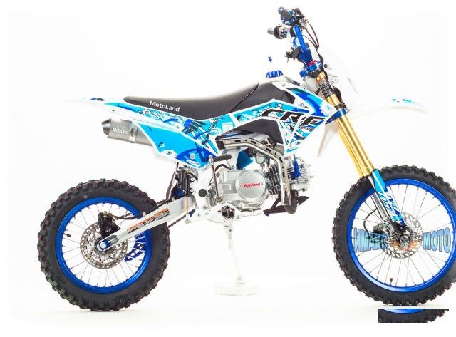 Motoland Мотоцикл Кросс CRF125 синий