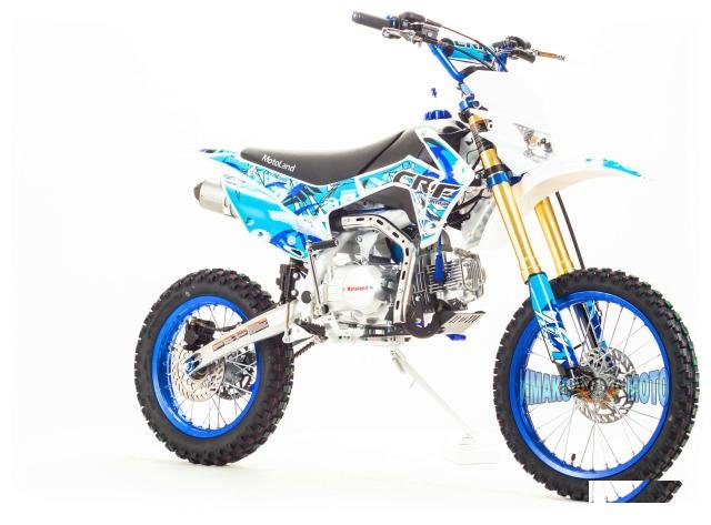 Motoland Мотоцикл Кросс CRF125 синий