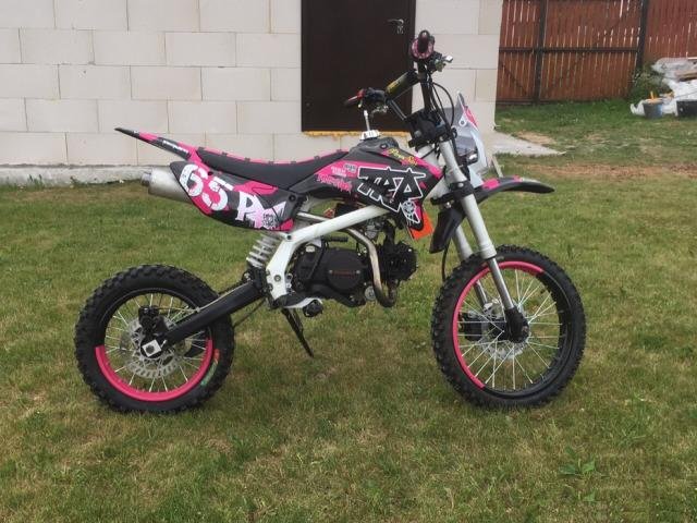 Питбайк Motoland XR125 (YouTube проект)