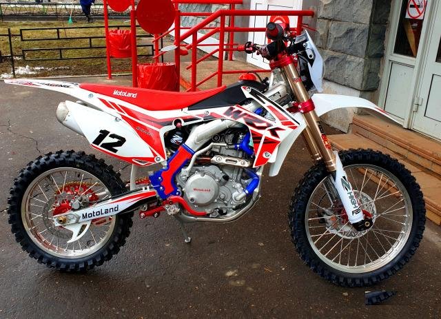 Мотоцикл Кросс 450 WRX450 NC с фарой