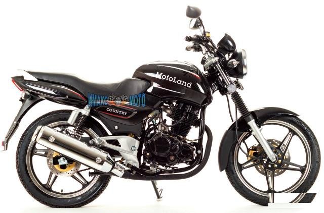 Motoland Мотоцикл Country 250 см3 чёрный