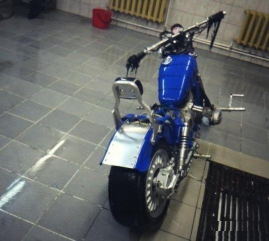 Чоппер кастом Урал Волк custom bike chopper ural