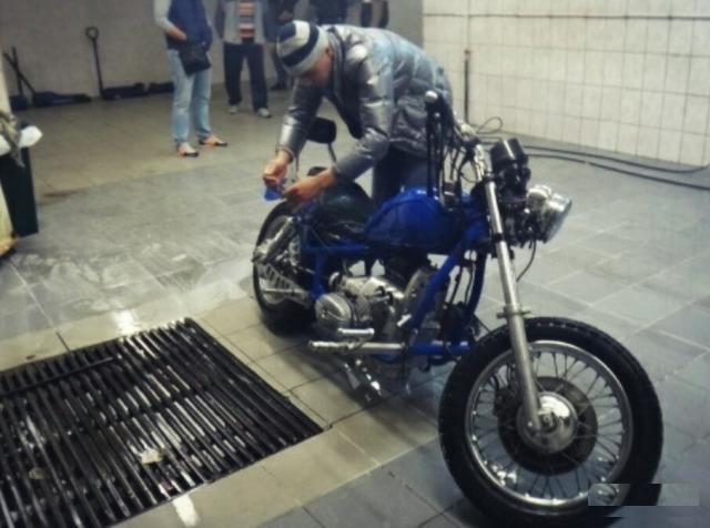Чоппер кастом Урал Волк custom bike chopper ural