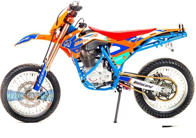 Мотоцикл MotoLand Кросс CRF250 motar, dstunt