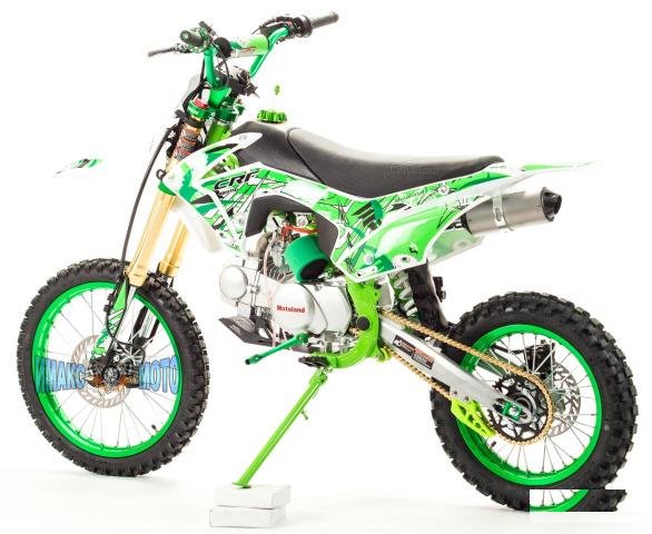 Motoland Мотоцикл Кросс CRF125 зелёный