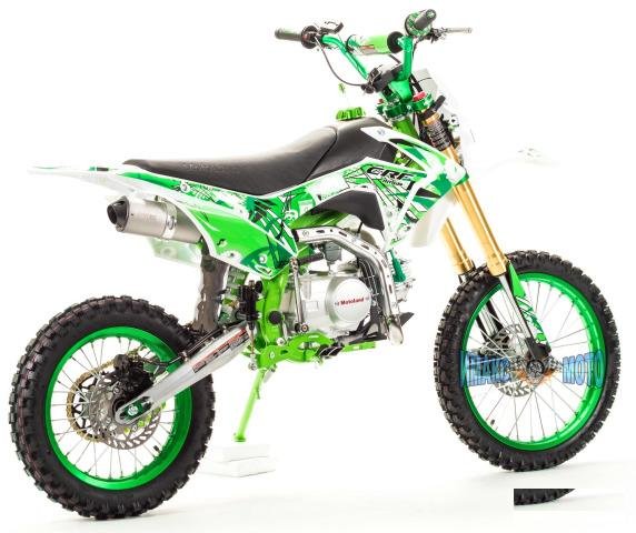 Motoland Мотоцикл Кросс CRF125 зелёный