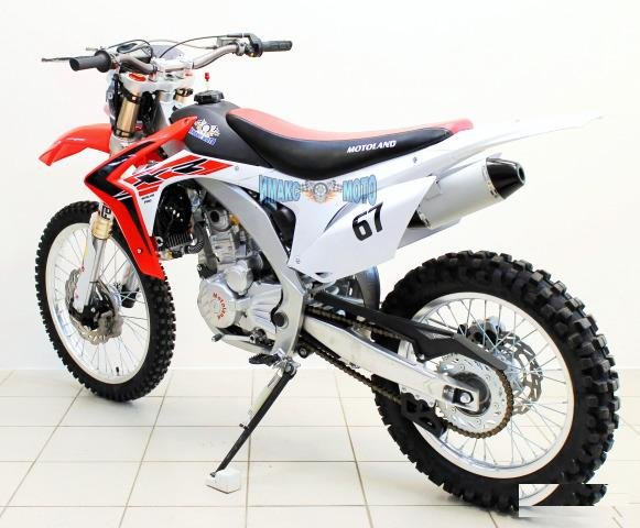 Мотоцикл Кросс XR250 PRO (250см3) красный
