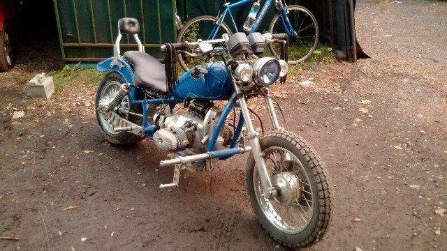 Настоящий Брутал - Чоппер Кастом Байк Ural Custom