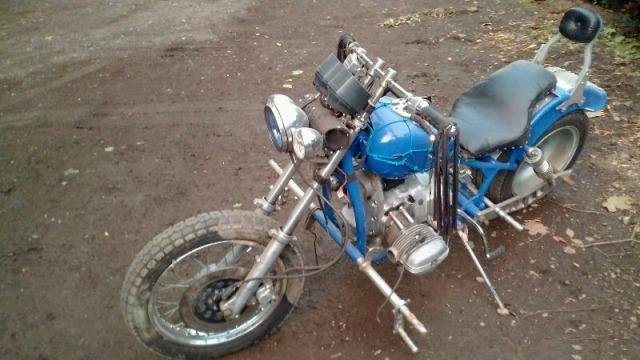 Настоящий Брутал - Чоппер Кастом Байк Ural Custom