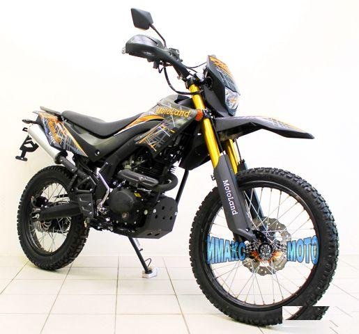 Мотоцикл Кросс 250 см3 Motoland Blazer чёрный
