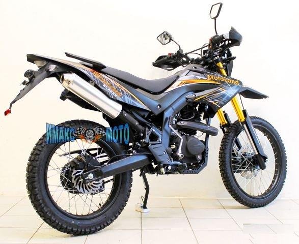 Мотоцикл Кросс 250 см3 Motoland Blazer чёрный