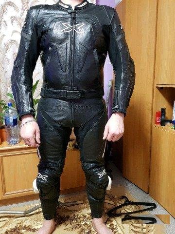 Мотокомбенизон кожаный раздельный IXS 54 размер