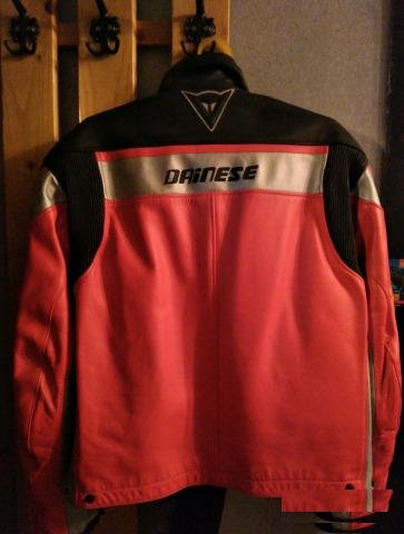 Новая кожаная мотокуртка dainese g.charger-v pelle