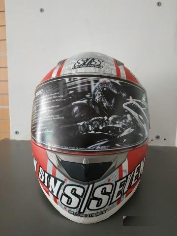 Мото шлем Speed And Strength SS1500 seven sins RED