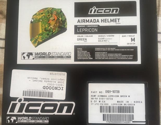 Мотошлем Icon Airmada Lepricon, размер M